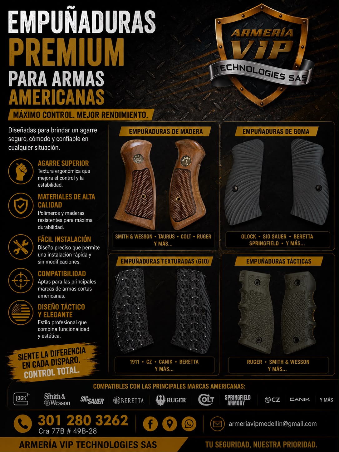Empuñaduras Premium
